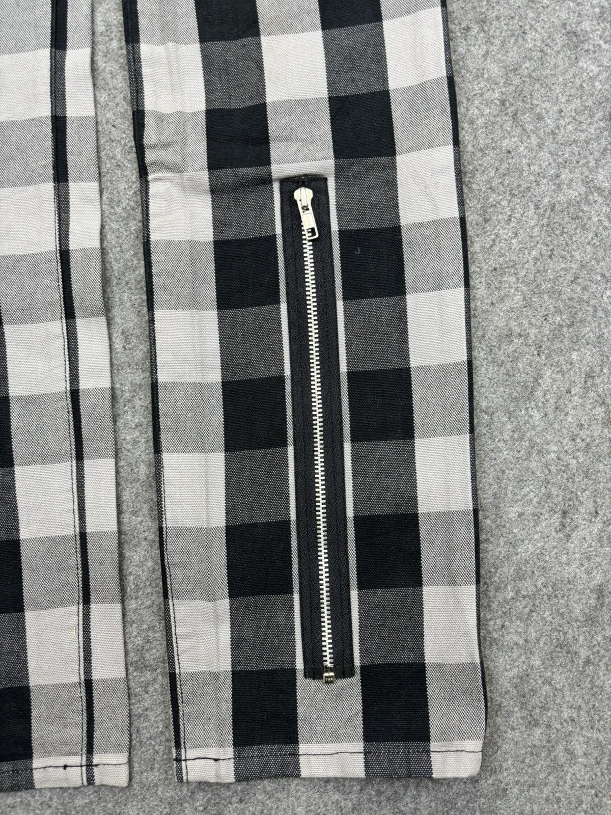 Japanese Brand 💥Seditionaries💥Batsu Chckered Zipper Multipocket Pant F799 Size US 30 / EU 46 - 8 Thumbnail