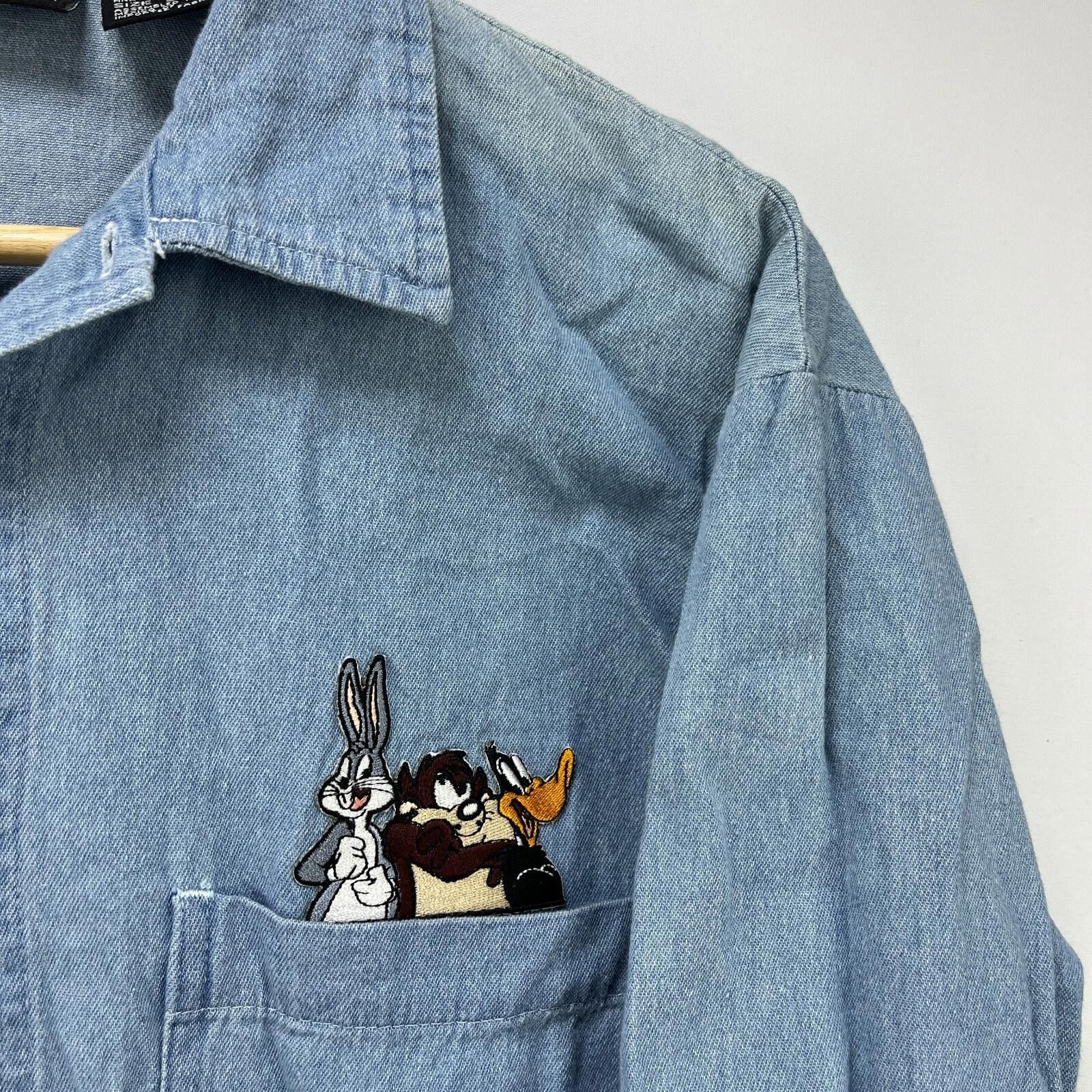 Other Vintage 90s Looney Tunes Bugs Button-Up Shirt Small Size US S / EU 44-46 / 1 - 3 Thumbnail