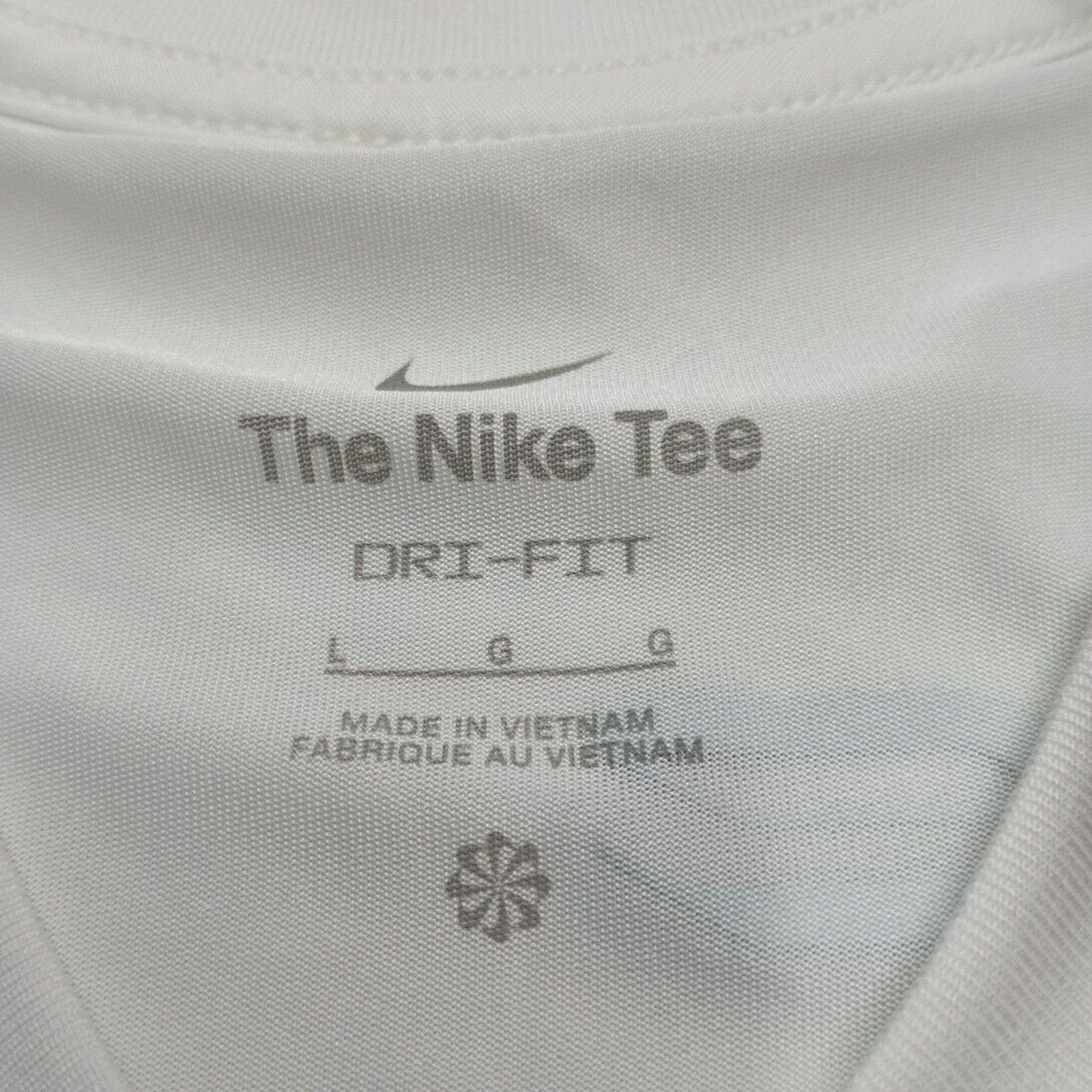 Nike Nike Basketball "Worldwide Wordsmith" T-Shirt Men's L White Size US L / EU 52-54 / 3 - 4 Thumbnail