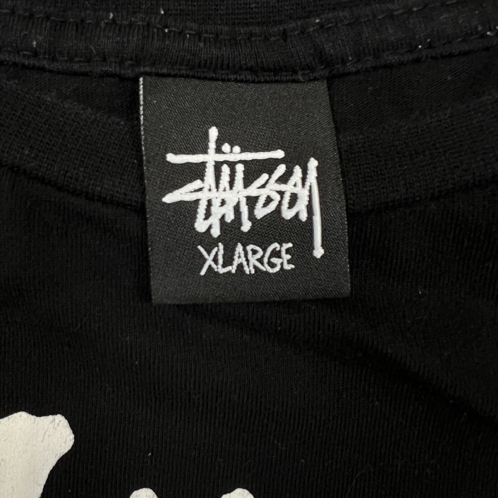 Stussy Vintage Y2K Stussy Yesterday Today Tomorrow Spell Out Tee Size US L / EU 52-54 / 3 - 4 Thumbnail