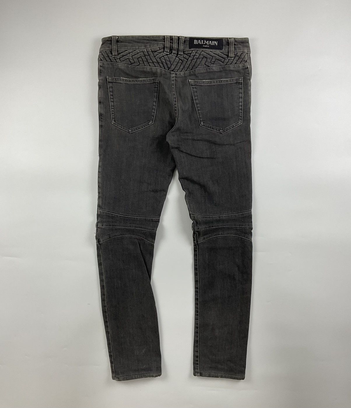Balmain Balmain Biker Pants Size US 28 / EU 44 - 2 Thumbnail