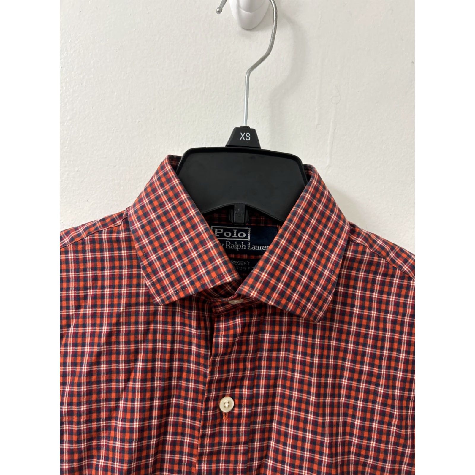 Polo Ralph Lauren VINTAGE Polo Ralph Lauren Regent Shirt Mens Small Red Plaid 90s Button-Down L/S Regular Fit Size US S / EU 44-46 / 1 - 4 Thumbnail