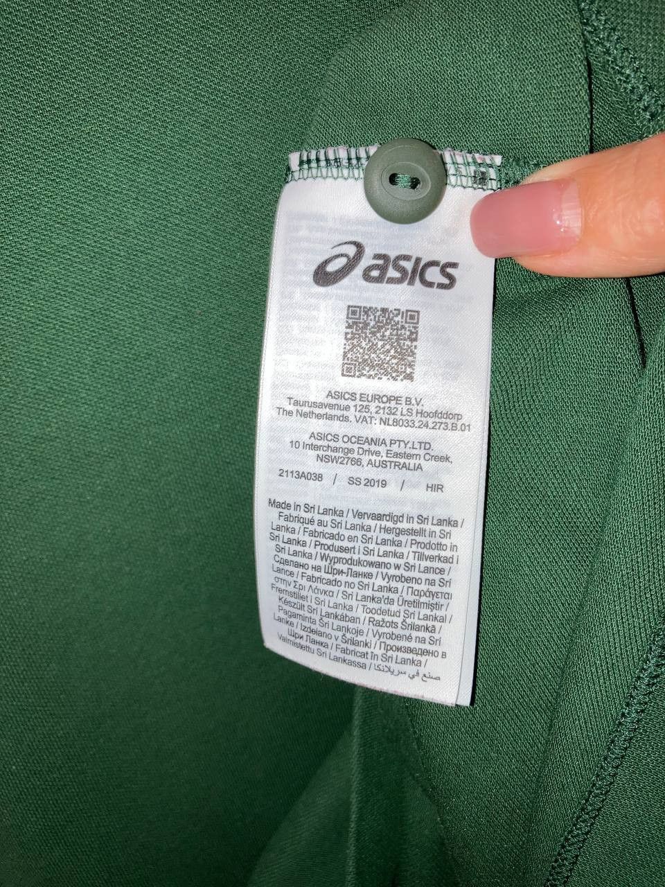 Asics VINTAGE ASICS SOUTH AFRICA RUGBY POLO SHIRT 2019 SIZE 3XL Size US XXL / EU 58 / 5 - 11 Thumbnail