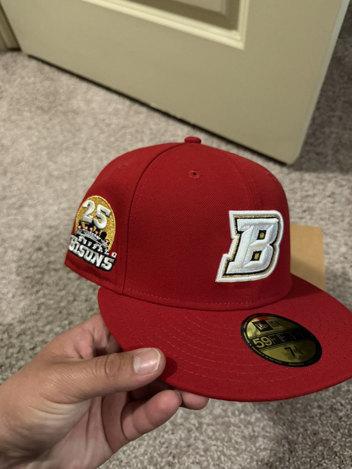 Hat Club 7 1/4 New Era Buffalo Bisons 25th Anniversary Size ONE SIZE - 1 Thumbnail