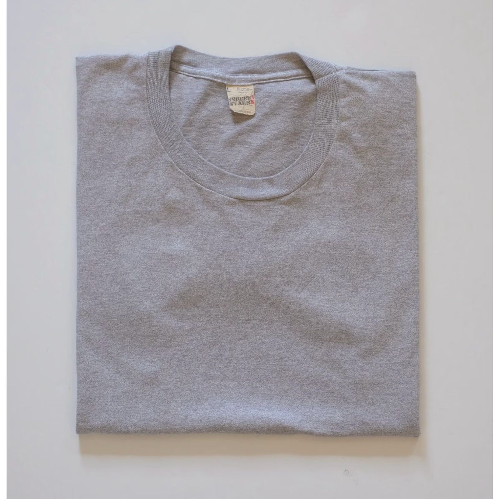Vintage USA MADE SCREEN STARS LAKE OUTDOOR BOATING VTG 70s 80s SINGLE STITCH T SHIRT SZL Gray Unisex Cotton Screen Stars Graphic Tee Sportswear/Beach Men SZ L Size US L / EU 52-54 / 3 - 5 Thumbnail
