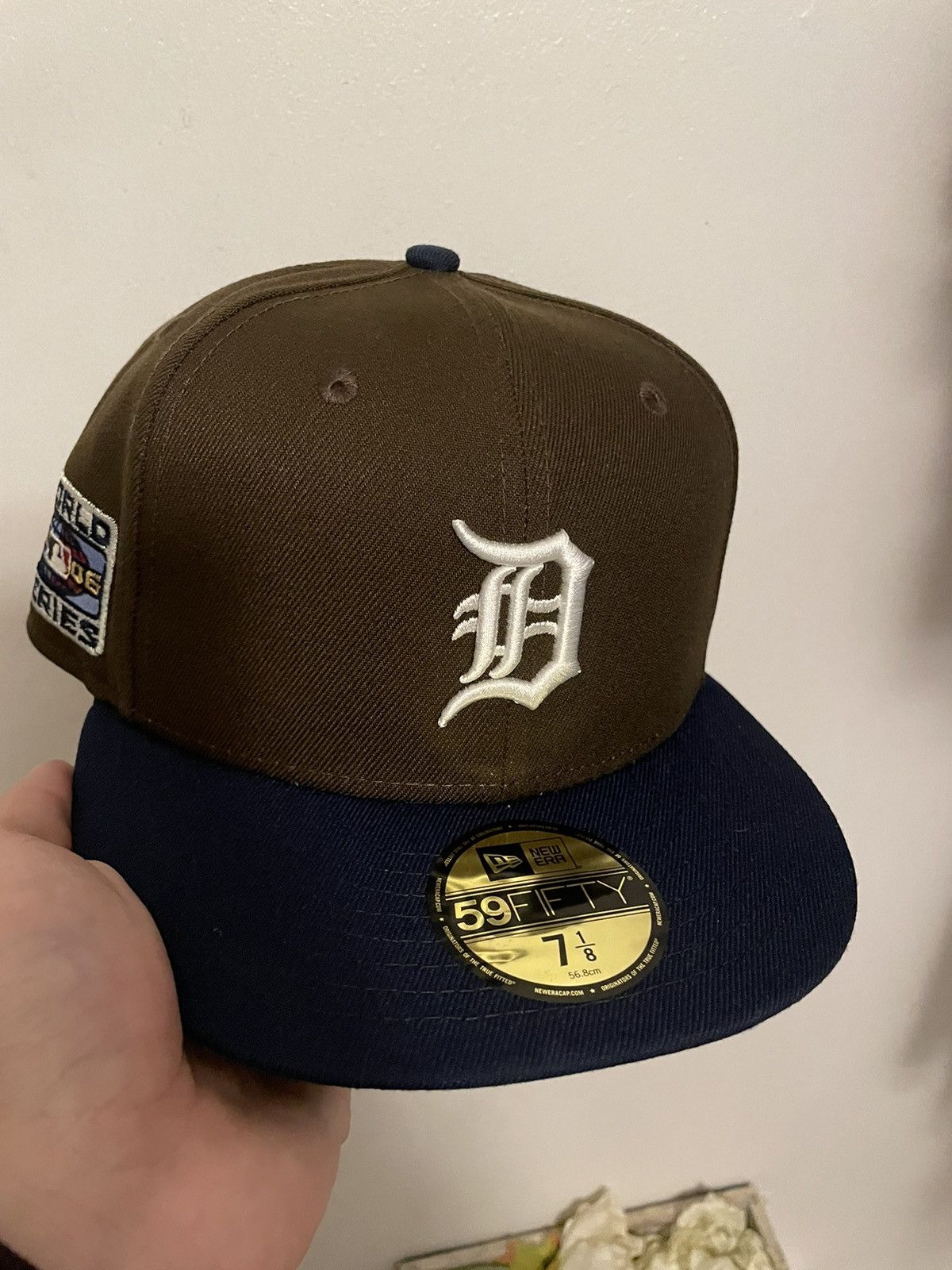 image of Myfitteds Dave East Collab Detroit Tigers 2006 Worl in Brown, Men's