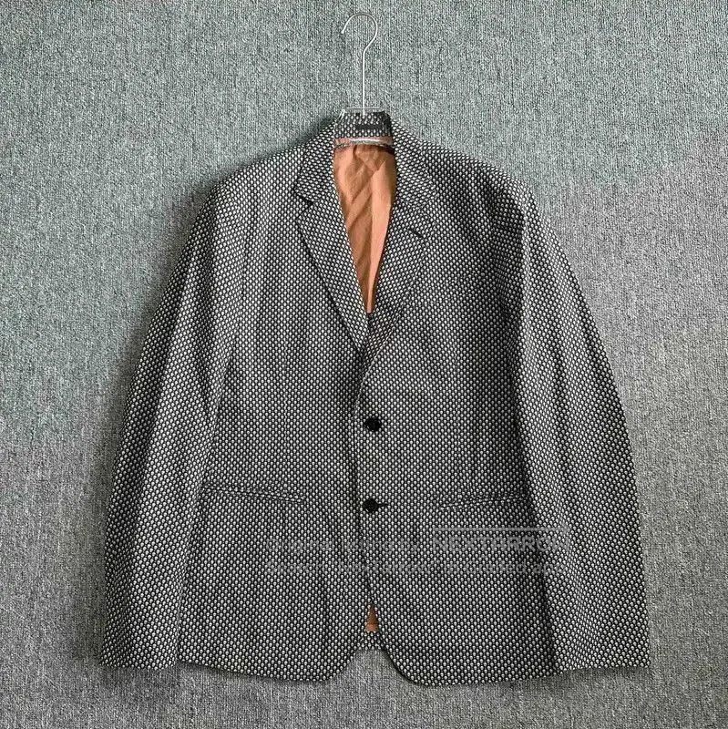 Alexander McQueen Alexander McQueen Men's Black Patterned Jacket . Size US XL / EU 56 / 4 - 1 Thumbnail