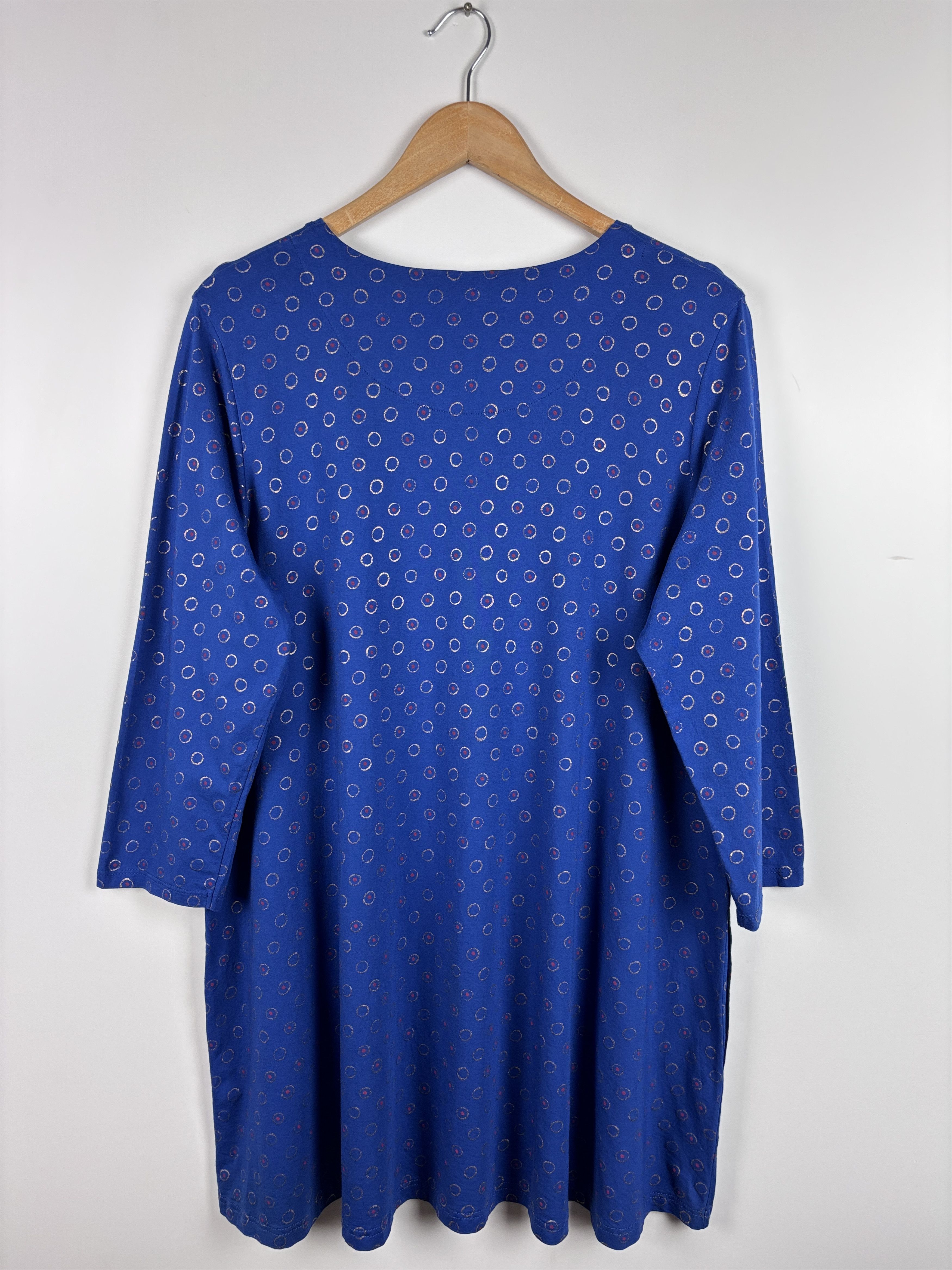 Gudrun Sjoden Gudrun Sjoden Cotton Modal Polka Dot Dress Tunic XL Size XL / US 12-14 / IT 48-50 - 5 Thumbnail