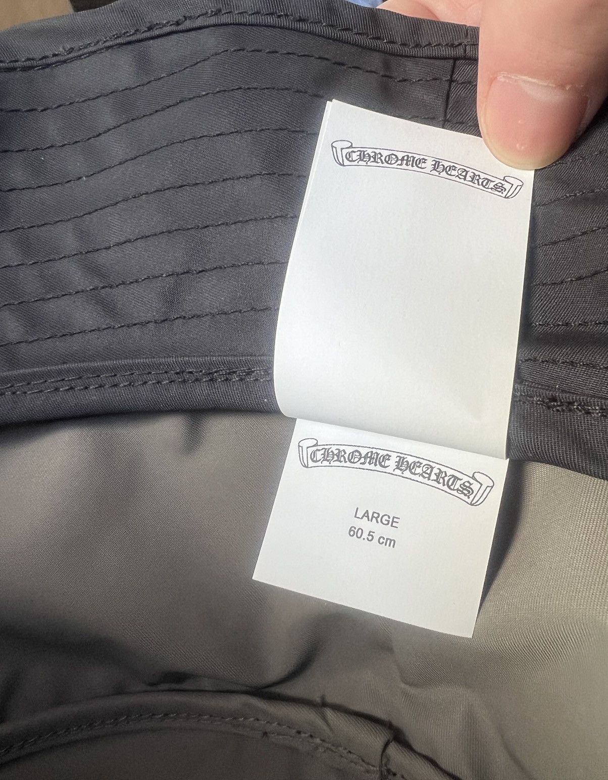 Chrome Hearts Chrome Hearts Bucket Hat Cross Patch (Size L) Size ONE SIZE - 18 Thumbnail