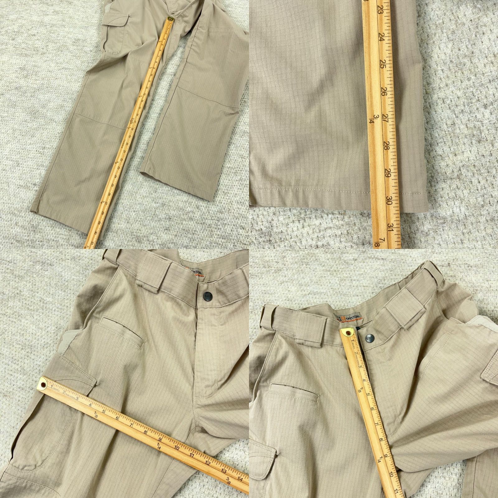 Vintage 5.11 Tactical Cargo Pants Men 32x32 Brown Rip Stop Taclite Pro Utility Military Cargo Pants 5-Pocket Design Computer? Size US 32 / EU 48 - 8 Thumbnail