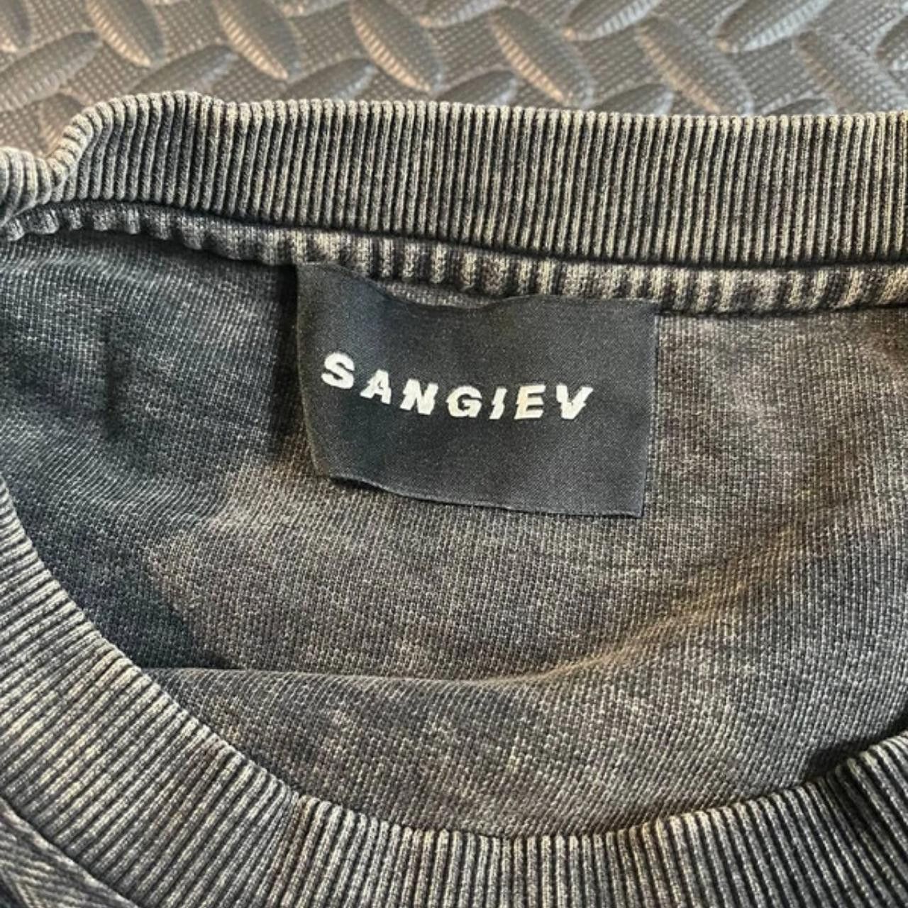 Sangiev Sangiev Rust Reversible Cropped Sweatshirt Size US XS / EU 42 / 0 - 3 Thumbnail