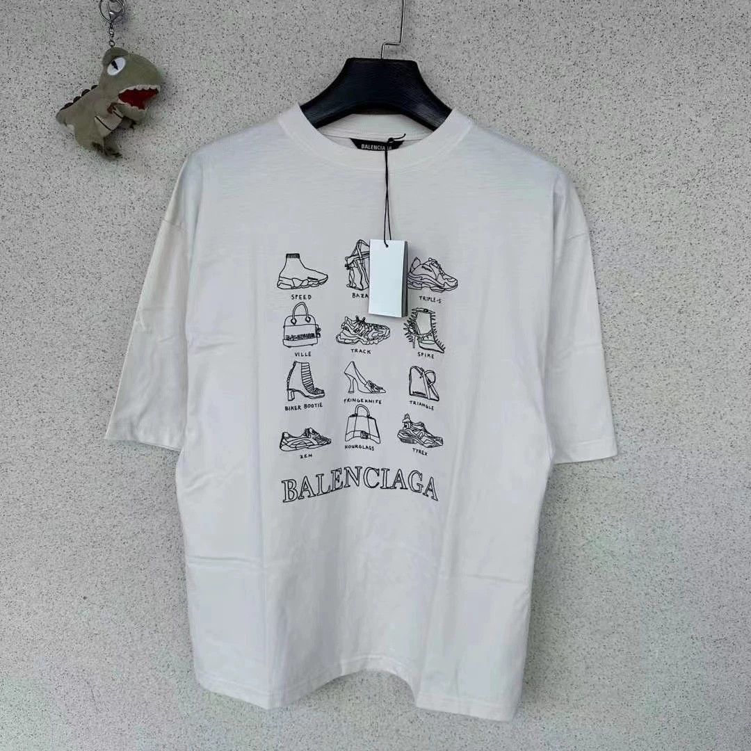 Balenciaga Balenciaga shoe collection short sleeved Size US XS / EU 42 / 0 - 1 Thumbnail