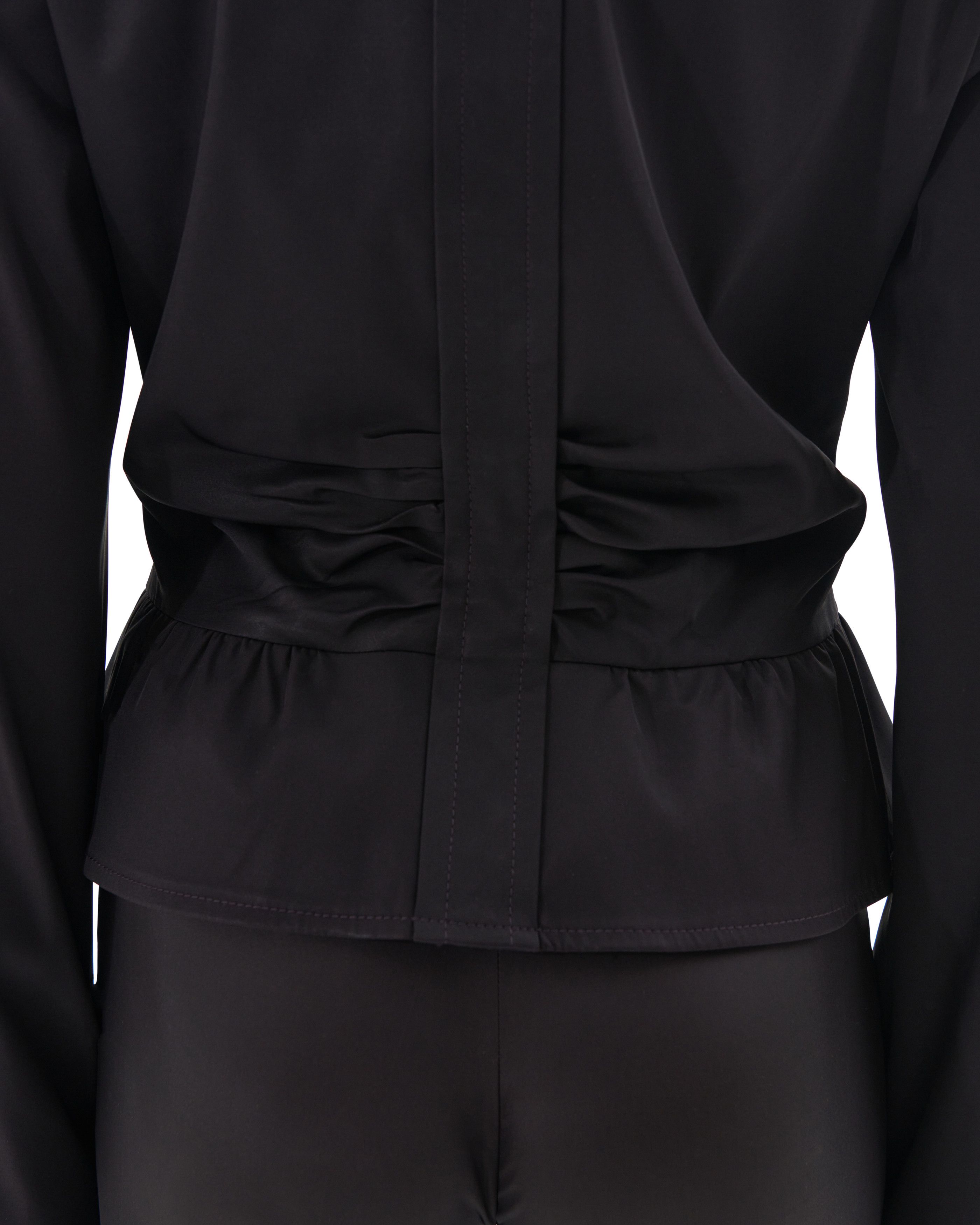 Gucci by Tom Ford F/W 2004 aubergine silk taffeta three pieces set Size S / US 4 / IT 40 - 11 Thumbnail
