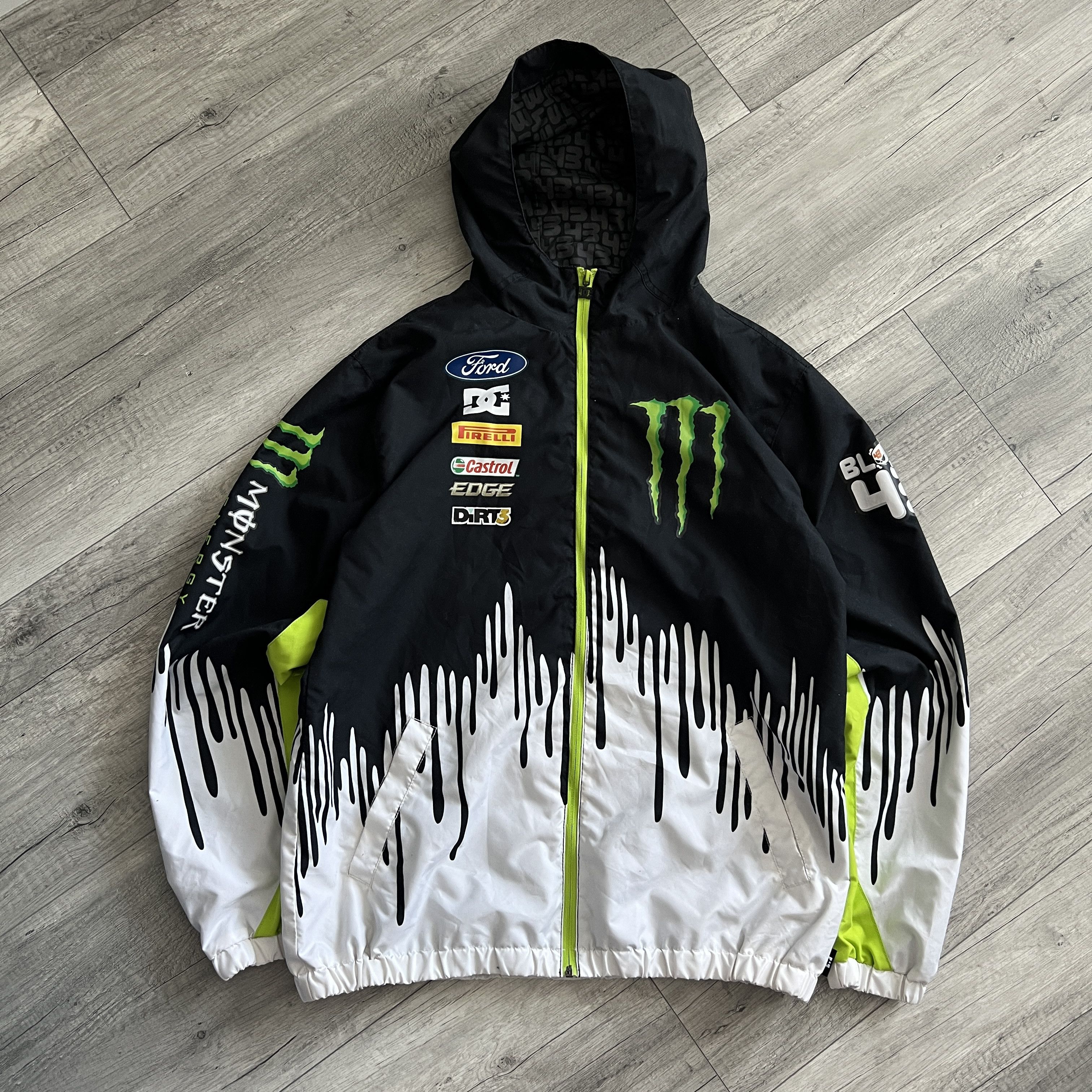 Rare DC x Monster Energy Ken Block Racing Jacket Y2k