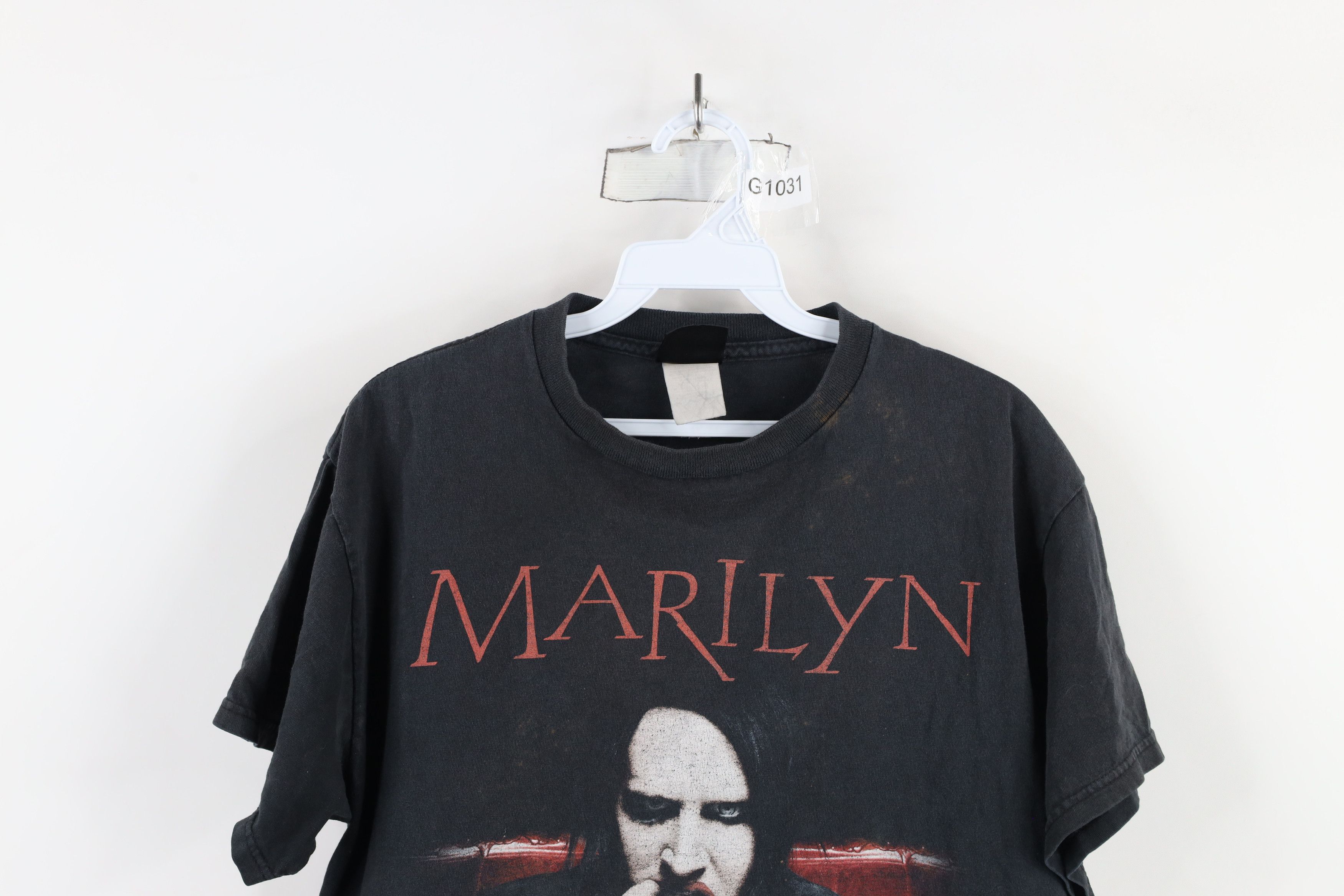 Vintage Vintage Y2K 2007 Me Drink Me Marilyn Manson Band T-Shirt Size US S / EU 44-46 / 1 - 2 Thumbnail