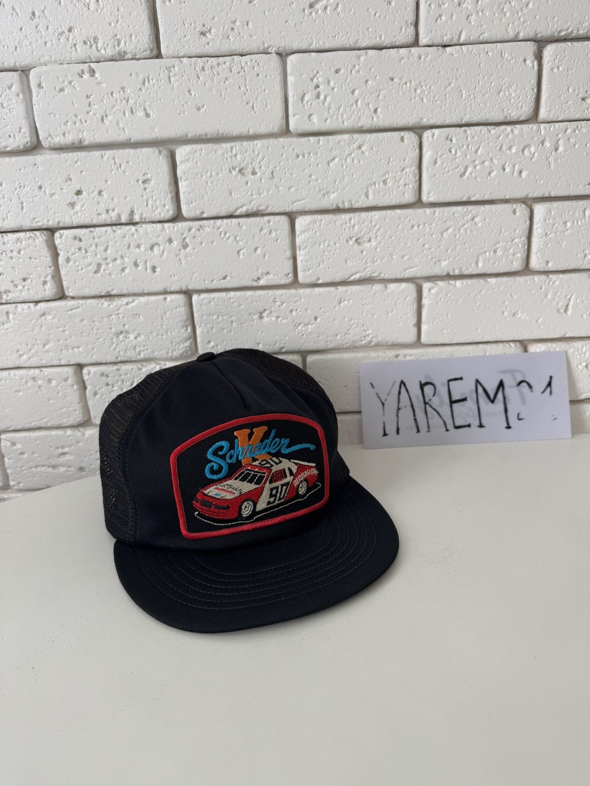 Other Ken Schrader Red Baron vintage made in USA cap hat Size ONE SIZE - 1 Thumbnail
