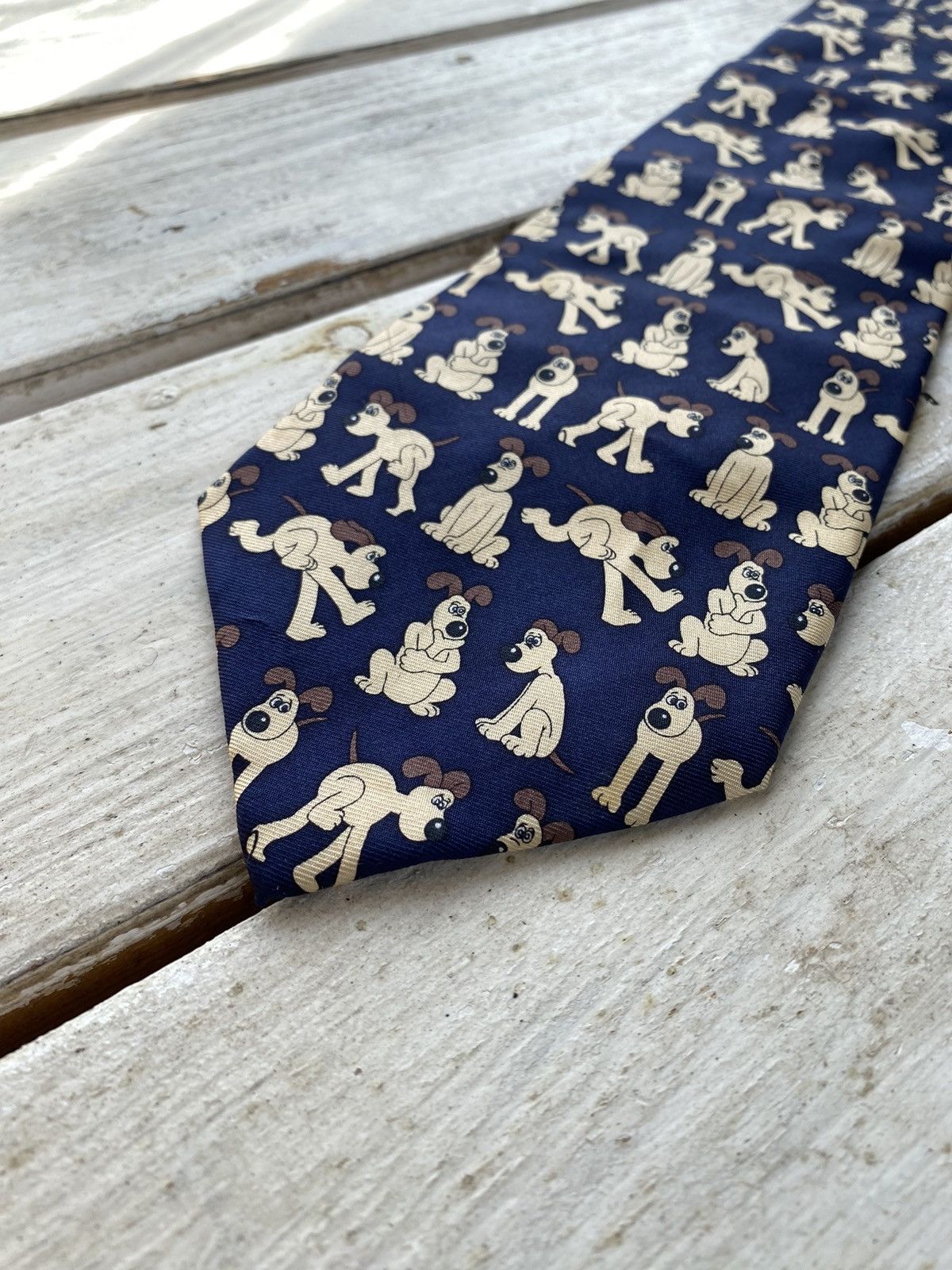 Cartoon Network × Vintage Wallace And Gromit 1989 vintage Tie Size ONE SIZE - 2 Thumbnail