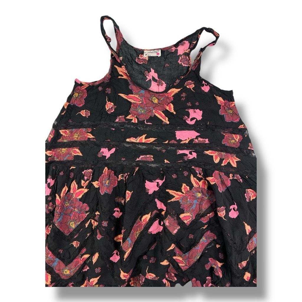 Free People Free People Trapeze Tunic Floral Lightweight Top Size Small Size S / US 4 / IT 40 - 3 Thumbnail