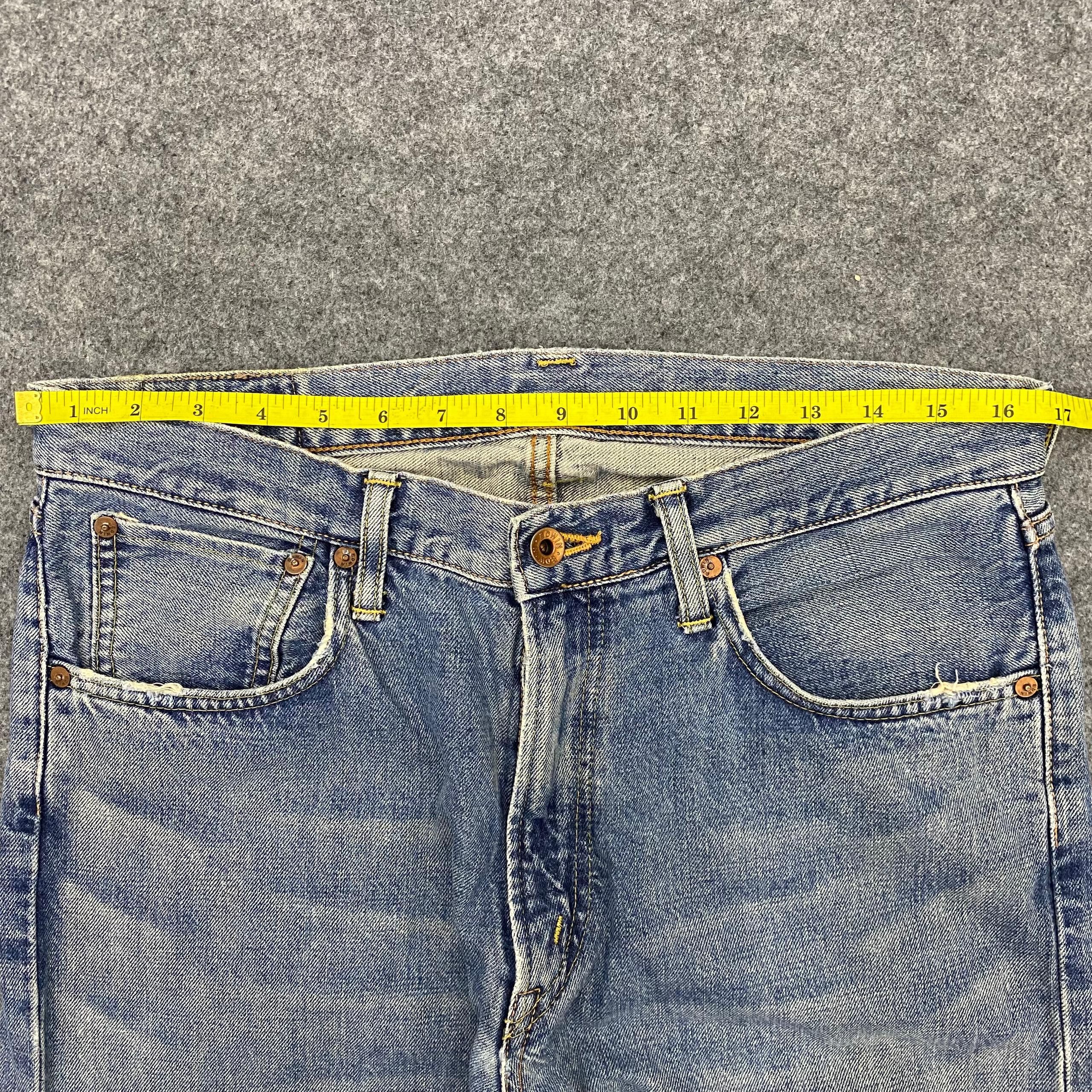 Edwin 💥Best Offer💥Vintage Edwin 505x Distressed Denim Size US 34 / EU 50 - 4 Thumbnail