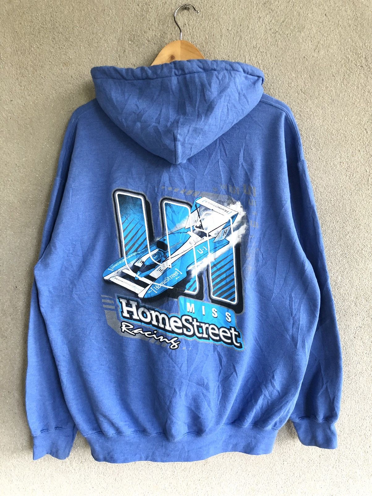 Japanese Brand U1 Miss Homestreet Racing hoodie Size US XL / EU 56 / 4 - 1 Thumbnail