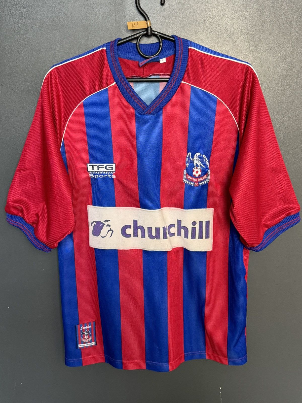 Other Crystal Palace 99/00 Home Football Jersey Size US S / EU 44-46 / 1 - 1 Thumbnail