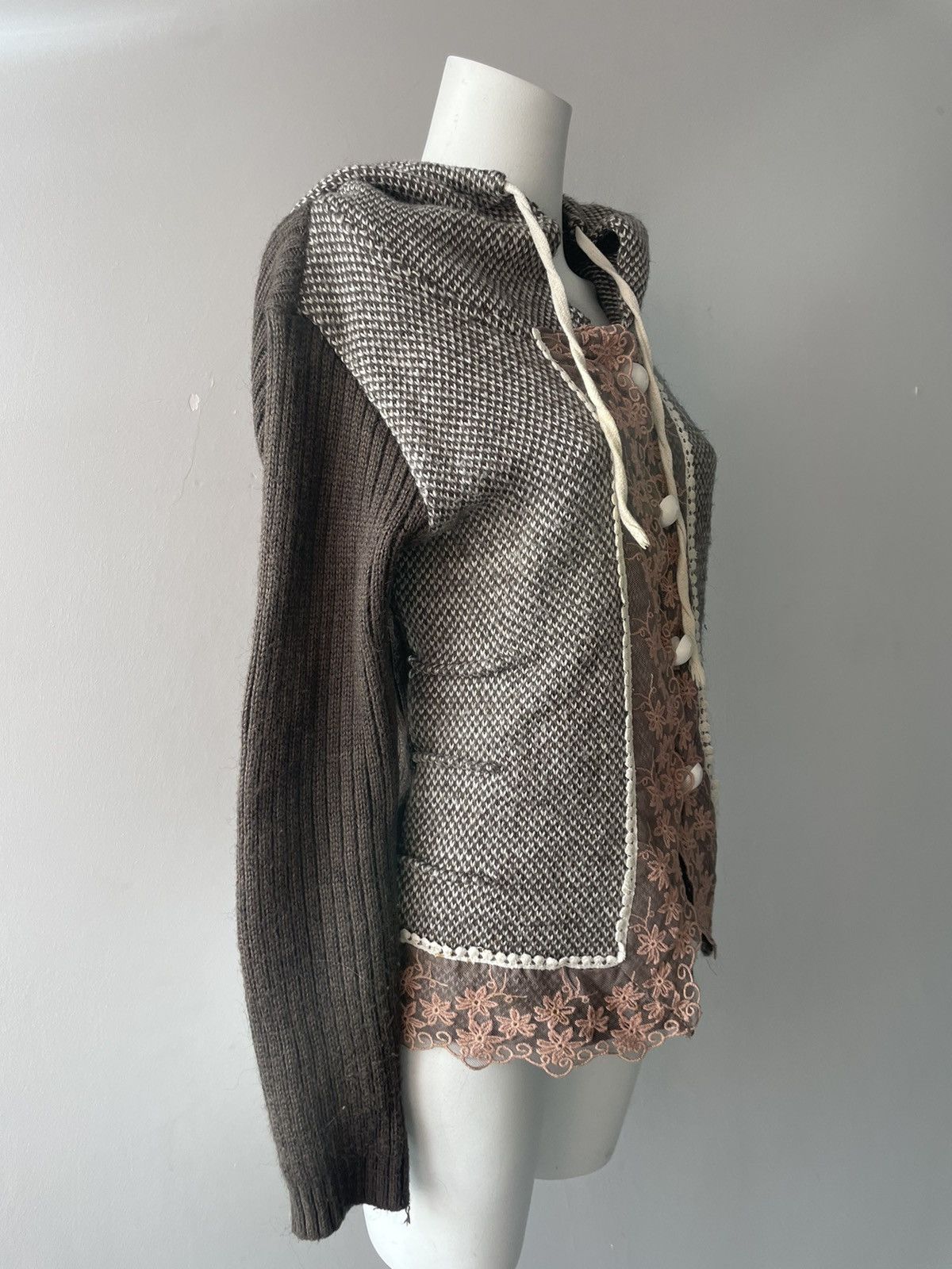 Vintage y2k cardigan Size M / US 6-8 / IT 42-44 - 8 Thumbnail
