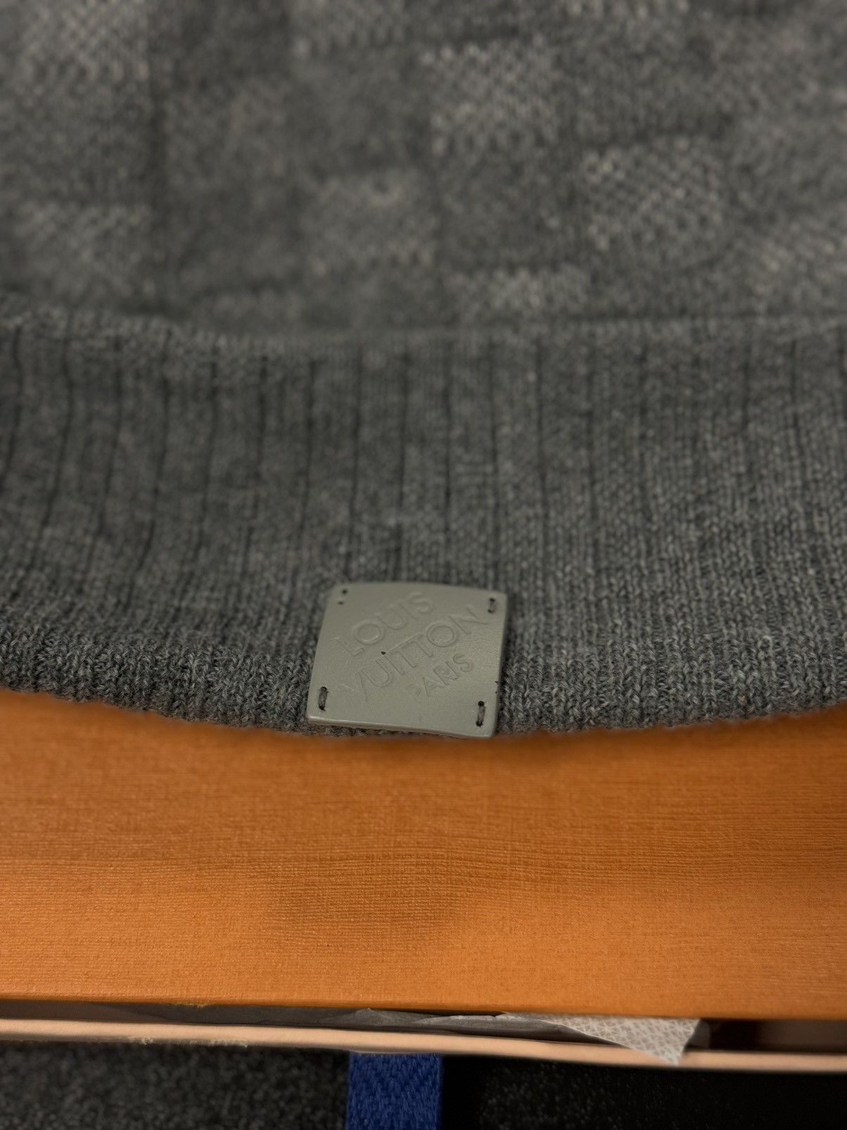 Louis Vuitton Louis Vuitton Grey Beanie Box + Reciept Size ONE SIZE - 5 Thumbnail