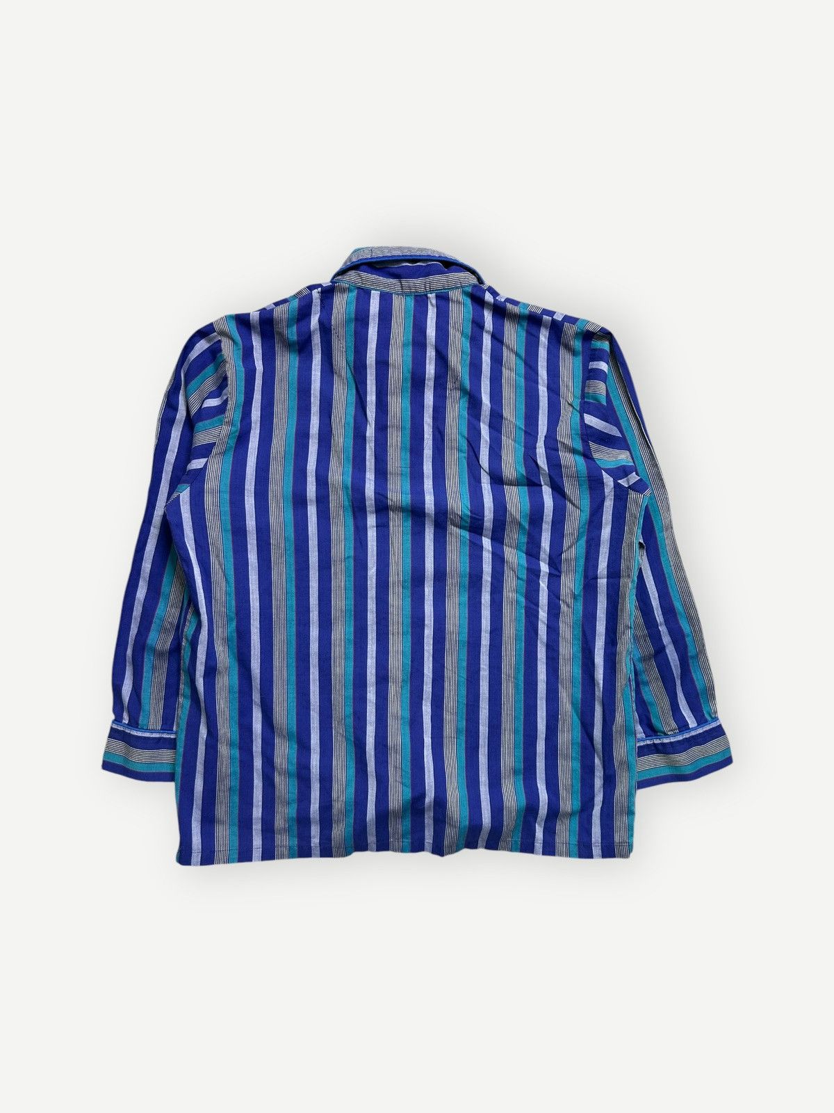 Jockey × Vintage Vintage 60s Jockey Striped Sleep Shirt Size US M / EU 48-50 / 2 - 6 Thumbnail