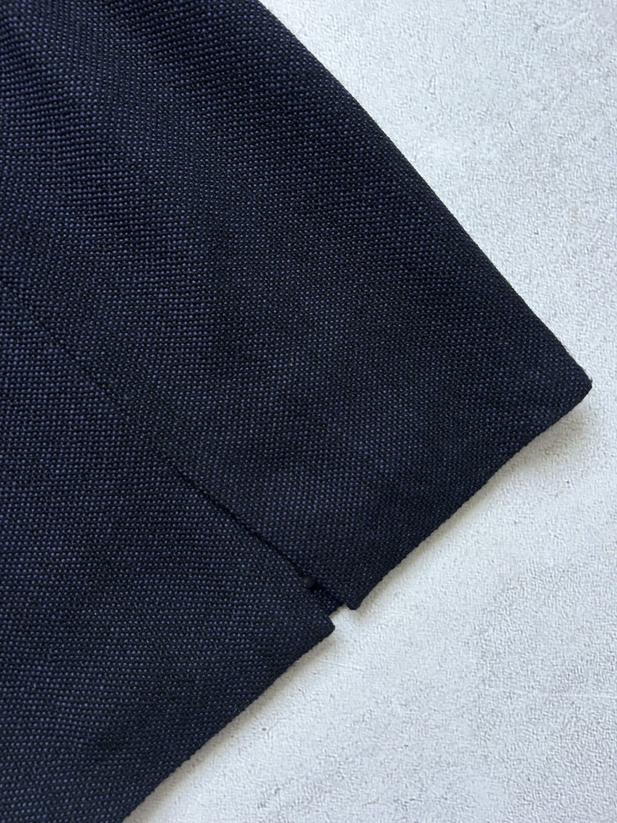 Carolina Herrera × Designer Carolina Herrera premium dark blue skirt size 8 Size 30" / US 8 / IT 44 - 13 Thumbnail