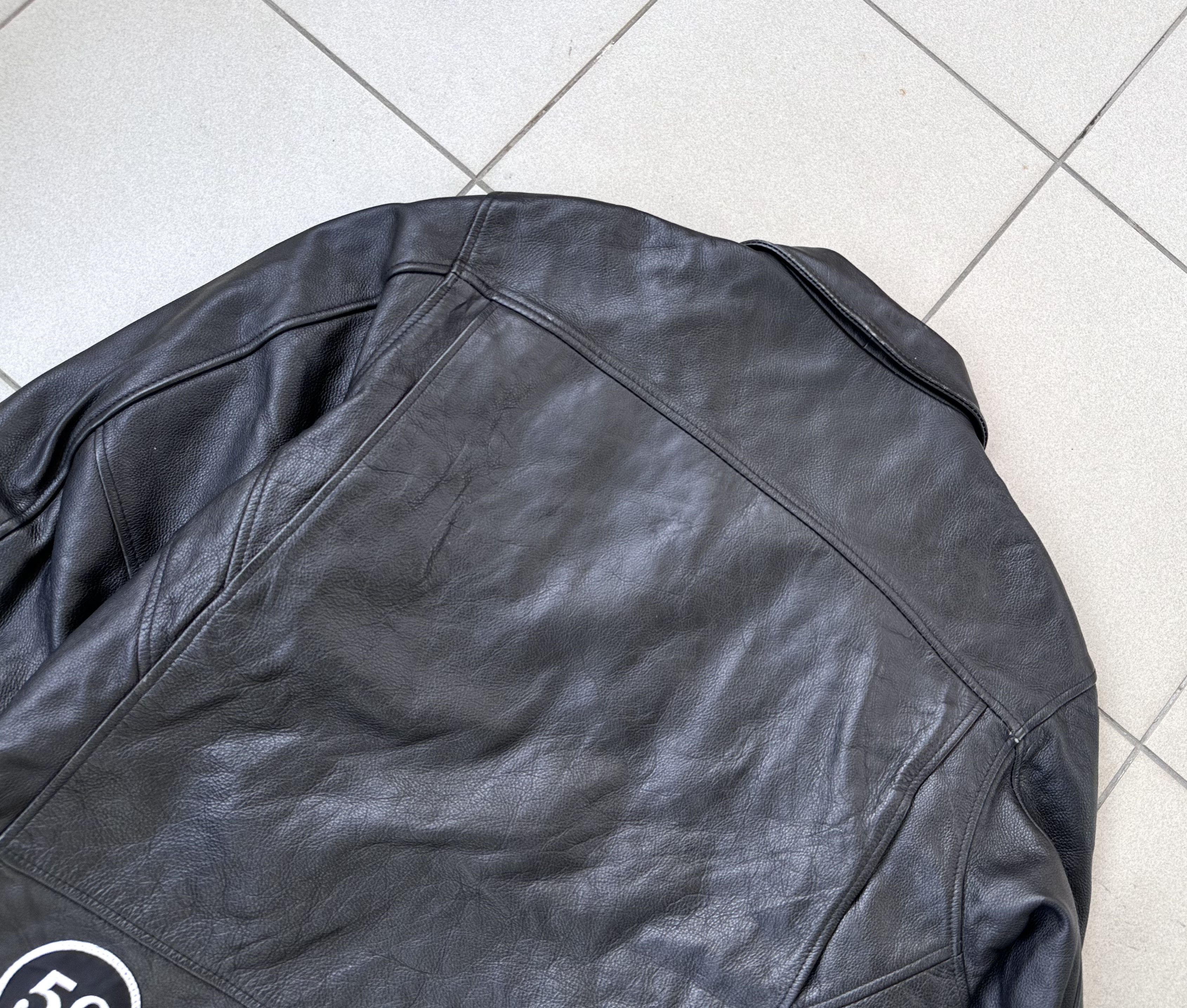 Leather Highway leather jacket motorcycle biker Size US L / EU 52-54 / 3 - 11 Thumbnail