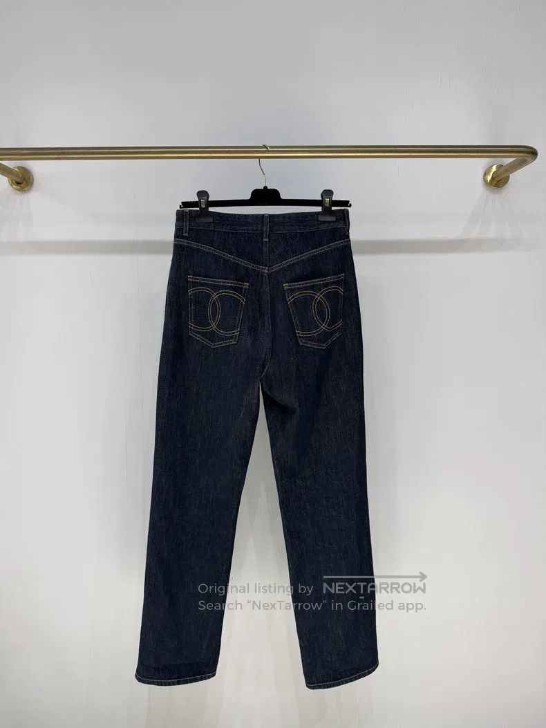 Chanel Chanel 25C dark blue pocket cc logo primary colour jeans Size 24" / US 00 / IT 34 - 5 Thumbnail