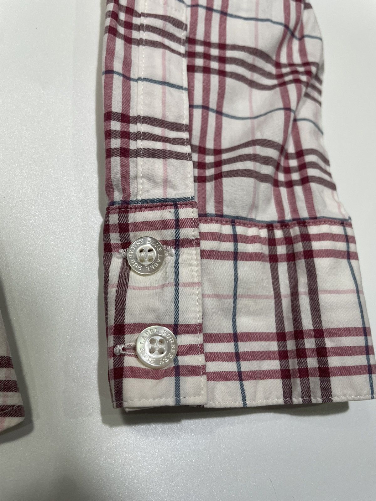 Burberry × Burberry Prorsum × Vintage Burberry London Blue Label plaid check tartan 38 US6 UK10 Size M / US 6-8 / IT 42-44 - 4 Thumbnail