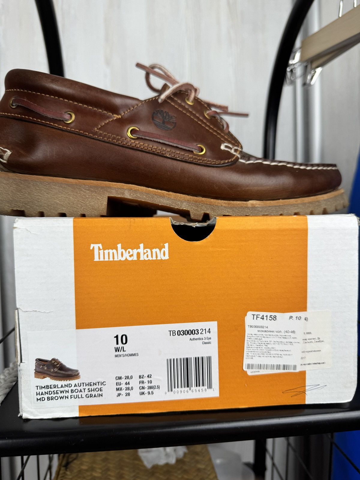 Timberland Timberland Authentic Handsewn Boat Shoes Icon 3Eye Classic Size US 10 / EU 43 - 2 Thumbnail