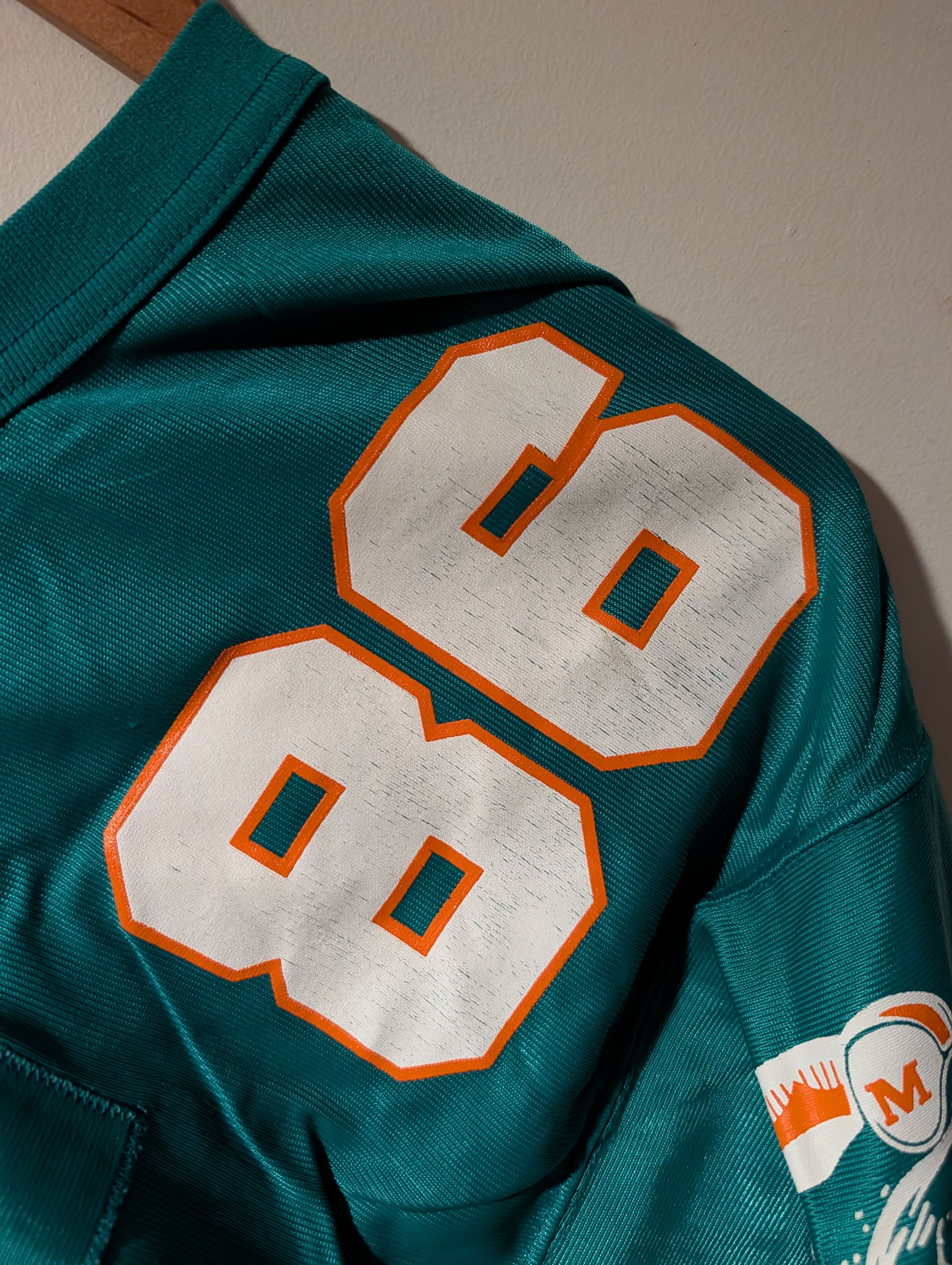 Starter VTG 1995 Miami Dolphins Starter NFL Jersey Fred Barnett 86 Size US XL / EU 56 / 4 - 6 Thumbnail