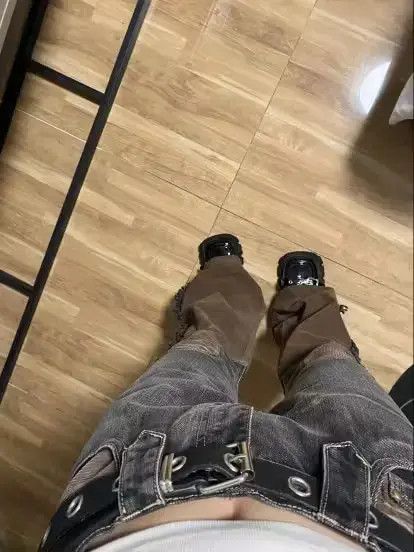 Japanese Brand Cowboy Streetwear Low-waist Jeans Size US 29 - 3 Thumbnail