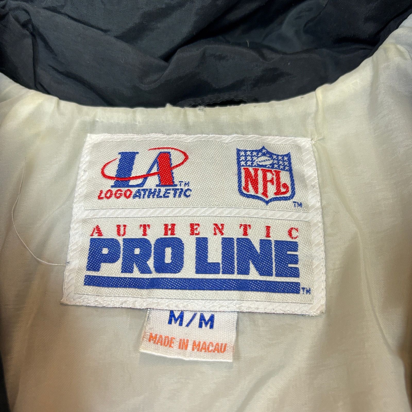 Logo Athletic VTG 90s Raiders LOGO ATHLETIC Pro Line Jacket Sharktooth M Size US M / EU 48-50 / 2 - 5 Thumbnail