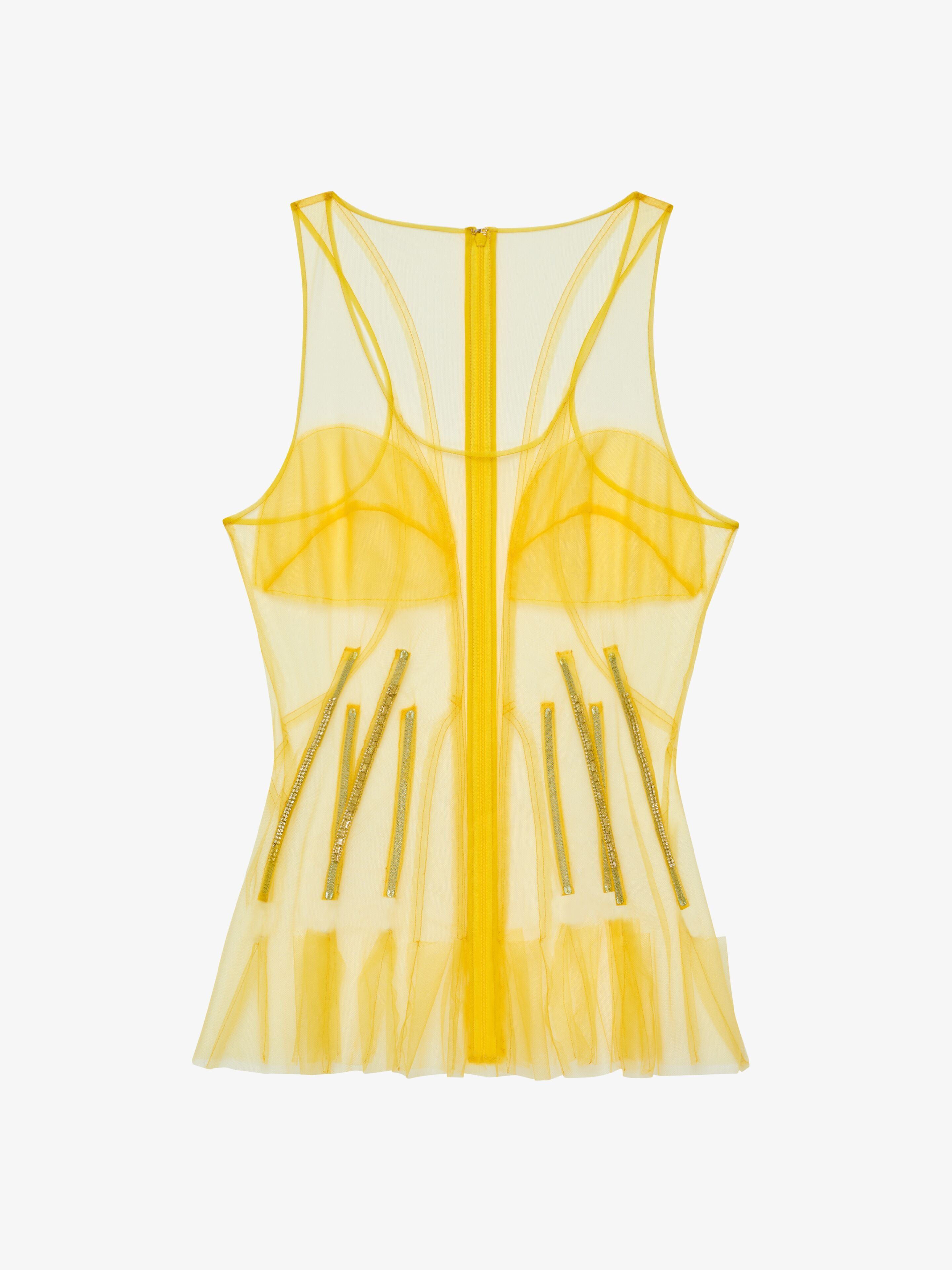 Givenchy o1y0925 Tank Top in Yellow Size M / US 6-8 / IT 42-44 - 1 Thumbnail