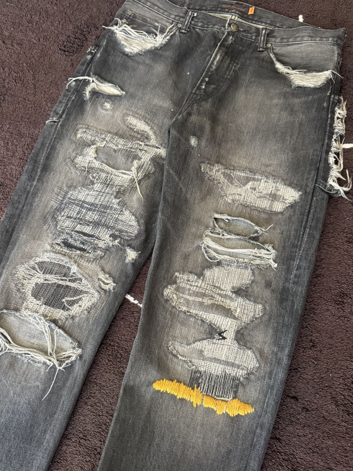 Undercover Undercover SS05 But Beautiful 64 denim Size US 33 - 3 Thumbnail