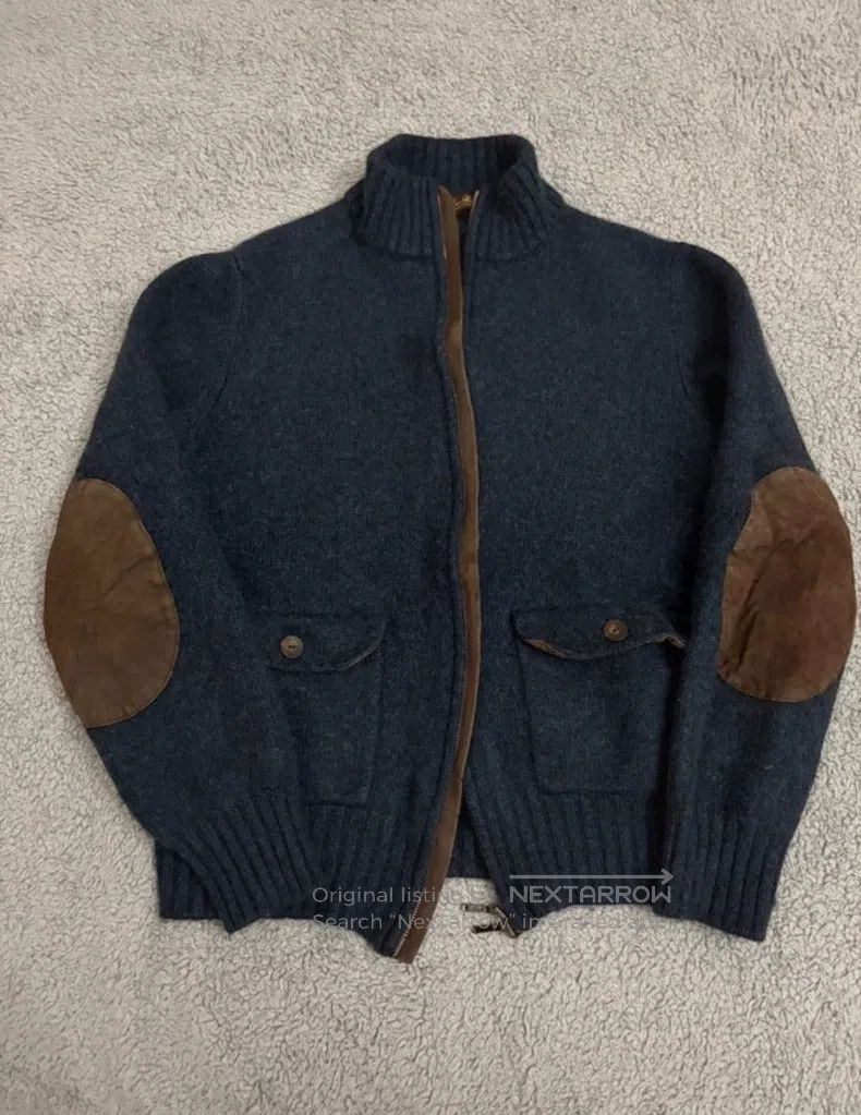 Loro Piana Loro Piana Pure Cashmere Sweater with Leather Accents Size US S / EU 44-46 / 1 - 3 Thumbnail