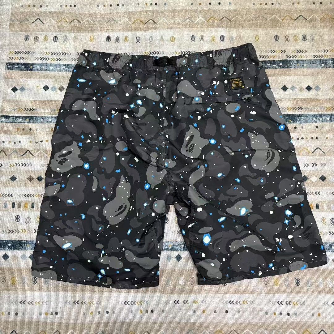 Bape BAPE SPACE CAMO SHARK SHORTS Size US 32 / EU 48 - 2 Thumbnail