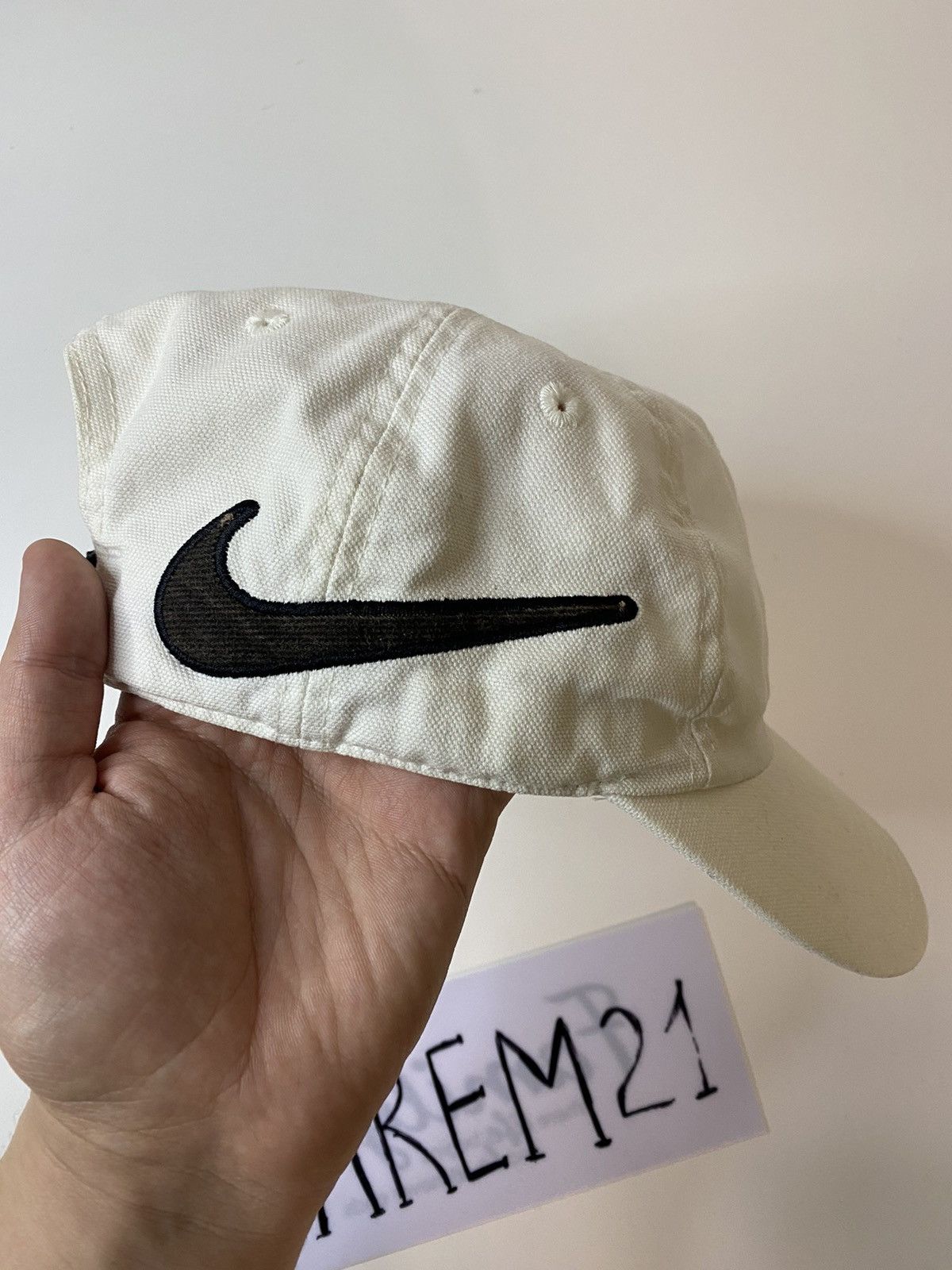 Vintage Nike vintage cap hat Size ONE SIZE - 4 Thumbnail