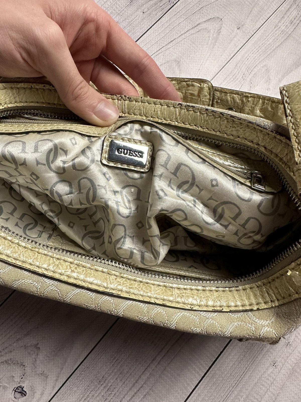 Guess × Vintage Vintage Guess bag women’s rare Y2K avant-garde Size ONE SIZE - 5 Thumbnail