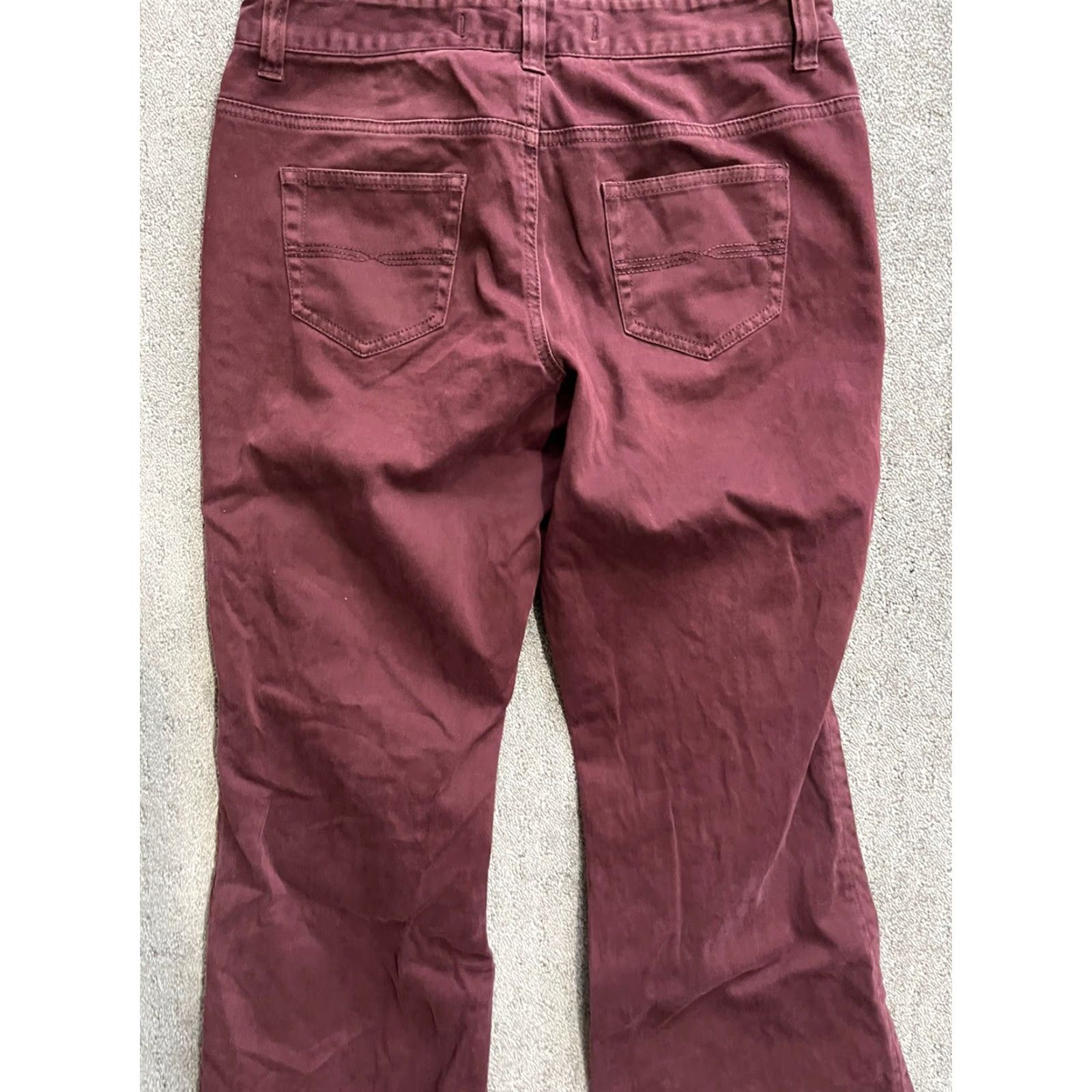 Express Vintage 1990s Express Women’s Dark Wash Denim Mom Jeans Size 6 Burgundy Size 28" / US 6 / IT 42 - 4 Thumbnail