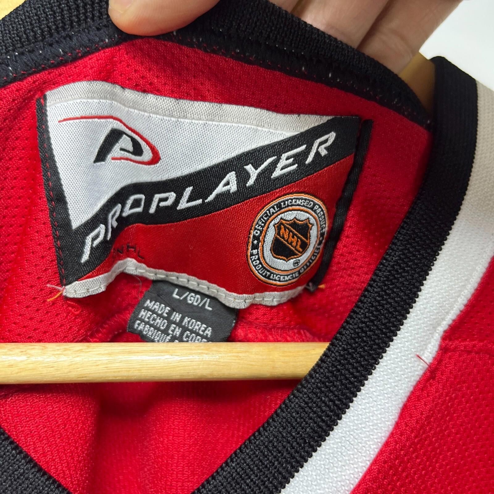 Pro Player Vintage 90s Chicago Blackhawks Hockey Jersey Large Size ONE SIZE - 5 Thumbnail
