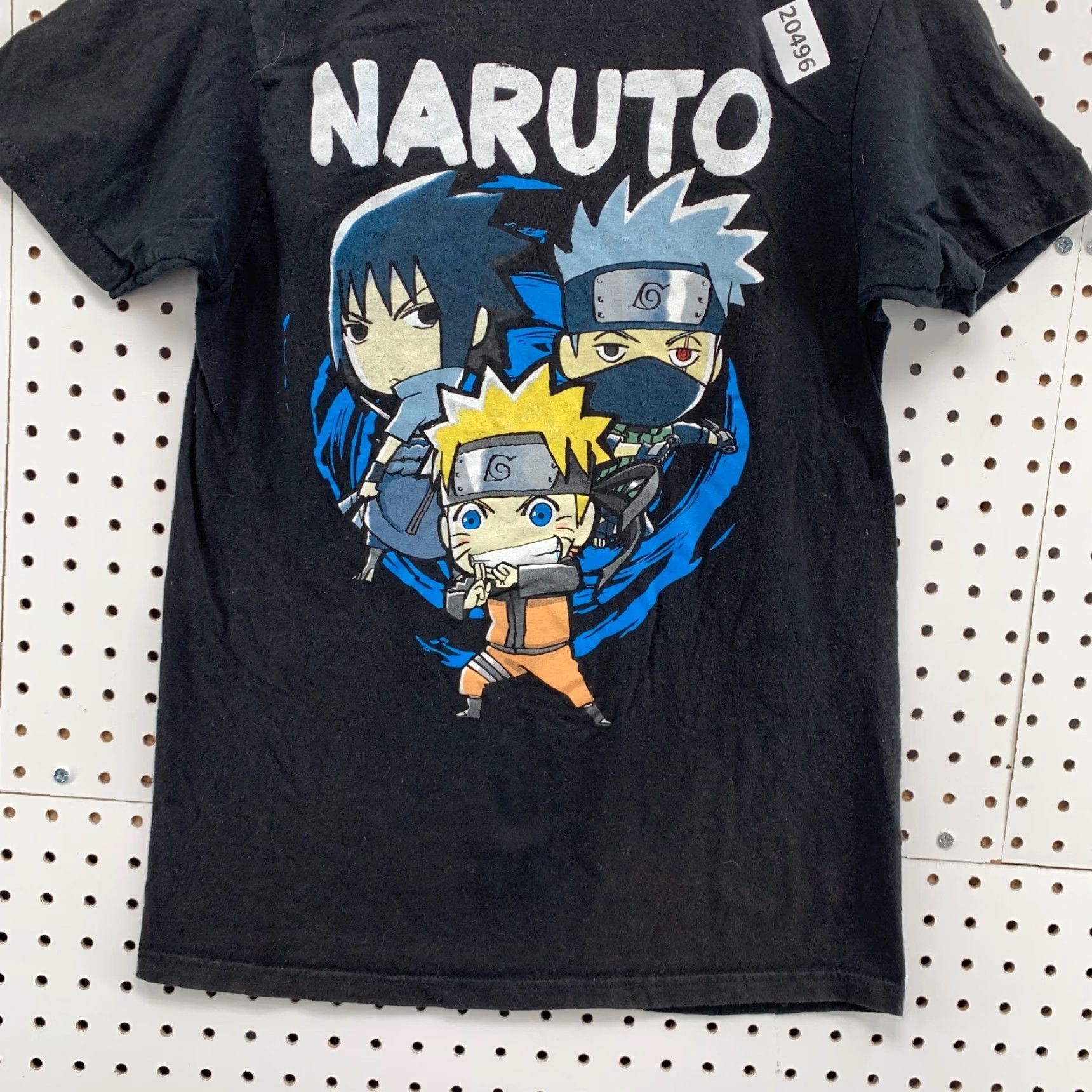 Ripple Junction Naruto Anime Shirt Black Ripple Junction Adult Small Short Sleeve 16.5x27 Mens Shirt Naruto Anime Black Ripple Junction Small 16.5x27 Size US S / EU 44-46 / 1 - 6 Thumbnail