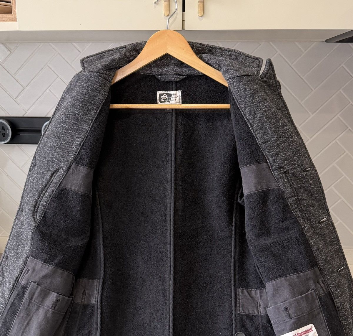 Engineered Garments Engineered Garments Wool Work Jacket Made in New York Size US XS / EU 42 / 0 - 10 Thumbnail