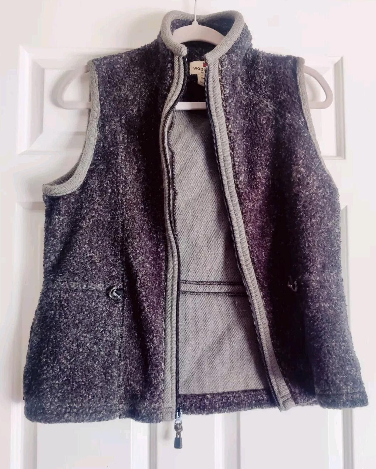 Woolrich Woolen Mills Woolrich Onyx Heather Gray Warm Winter Vest Womens Size Smal Size M / US 6-8 / IT 42-44 - 4 Thumbnail