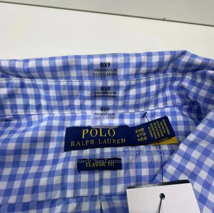 Polo Ralph Lauren Polo Ralph Lauren Check Short Sleeve Button-Up Shirt. Size US XL / EU 56 / 4 - 4 Thumbnail