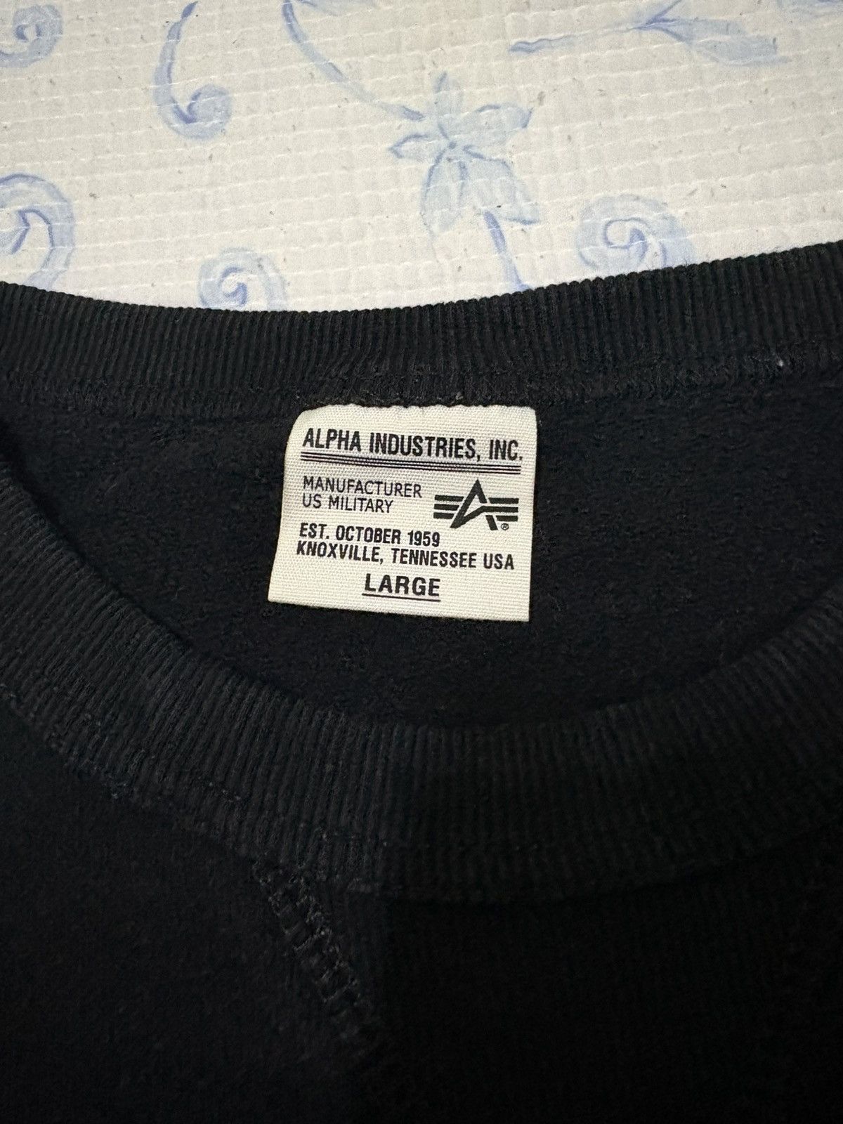 Alpha Industries Alpha Industries Sweatshirt Size US L / EU 52-54 / 3 - 13 Thumbnail