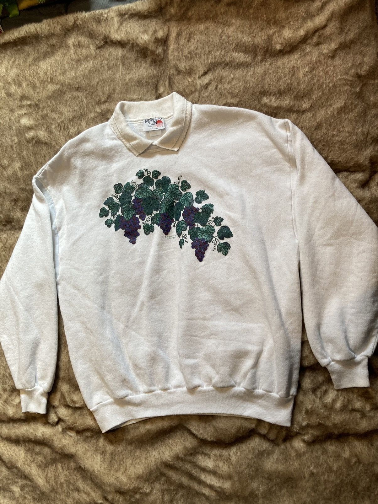 Other Women’s XL Vintage Morning Sun Collared Sweater Size XL / US 12-14 / IT 48-50 - 1 Thumbnail